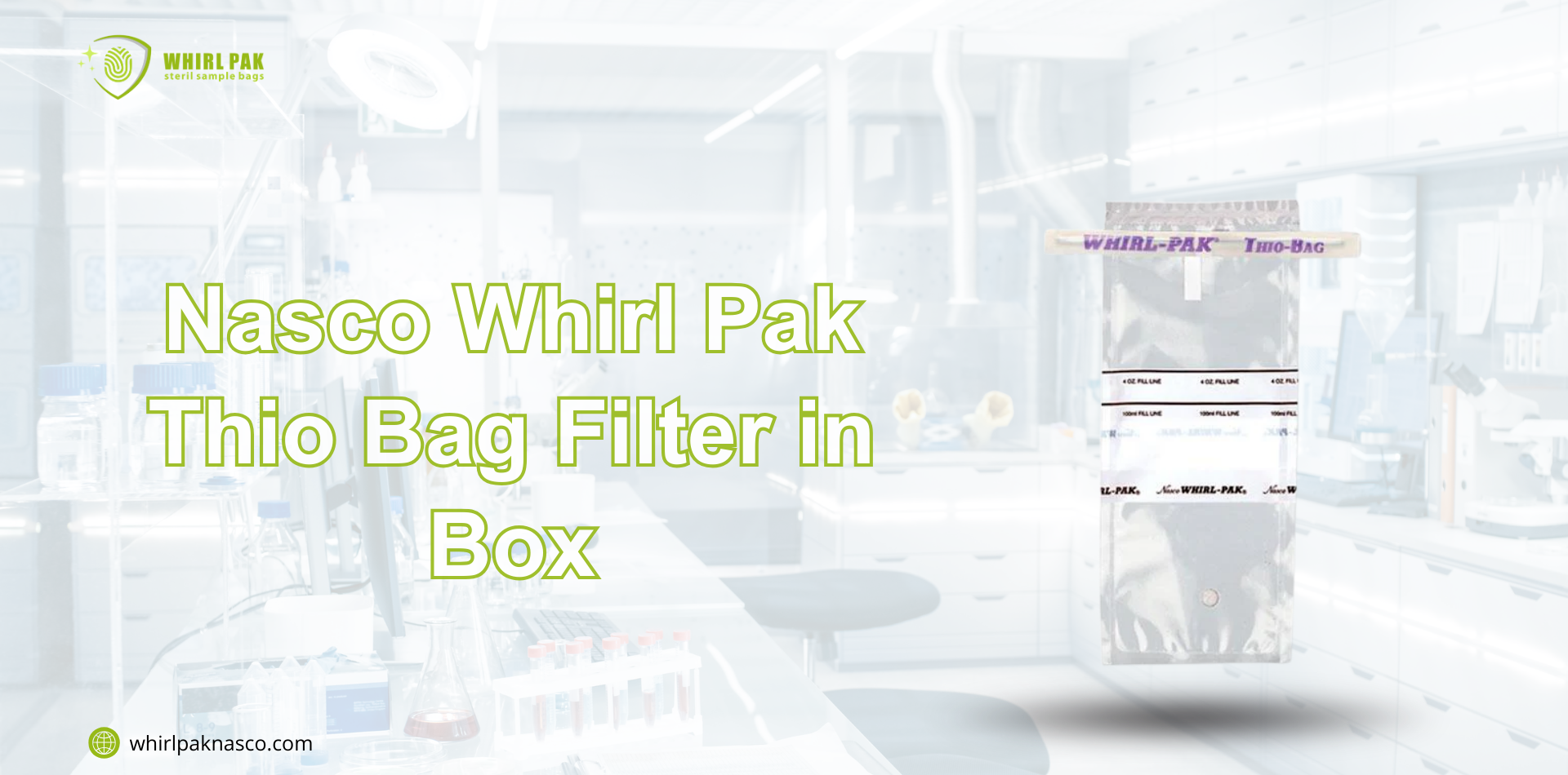 Nasco Whirl Pak Thio Bag Filter in Box